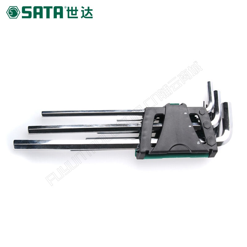 世达/SATA 9件套特长内六角扳手 09103