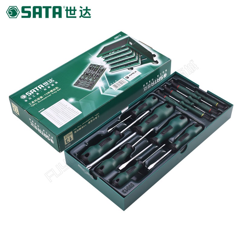 世达/SATA 13件螺丝批 09913