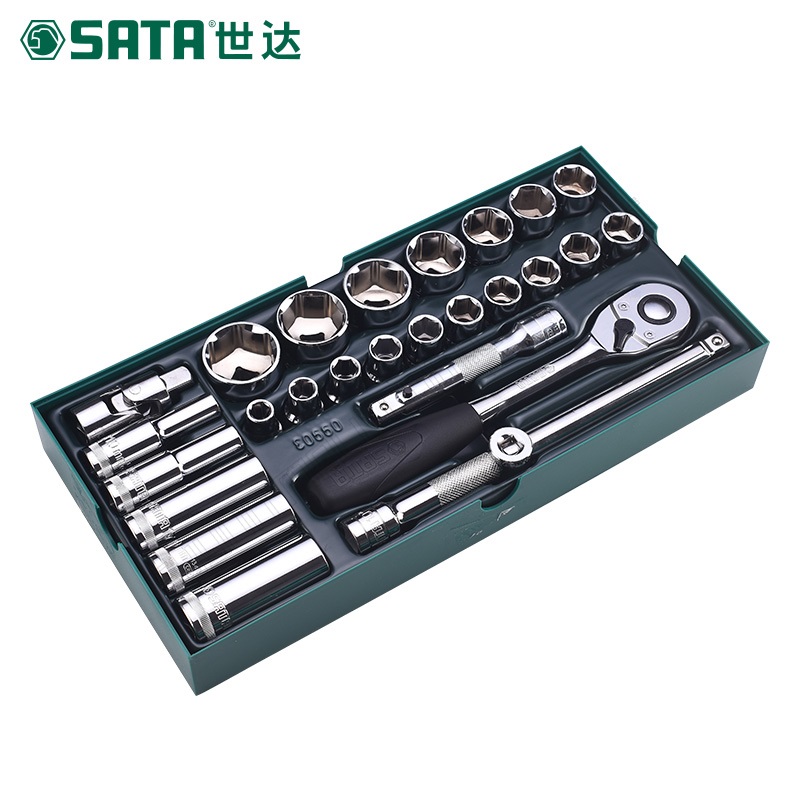 世达/SATA 27件工具12.5MM系列套筒 09903