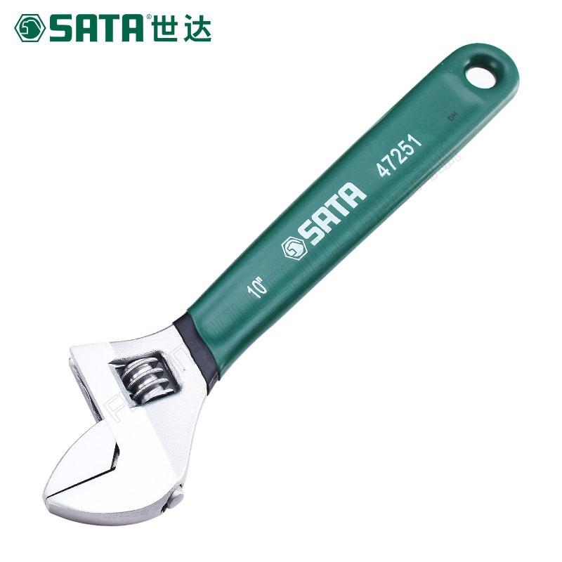 世达/SATA  沾塑欧式活动扳手 