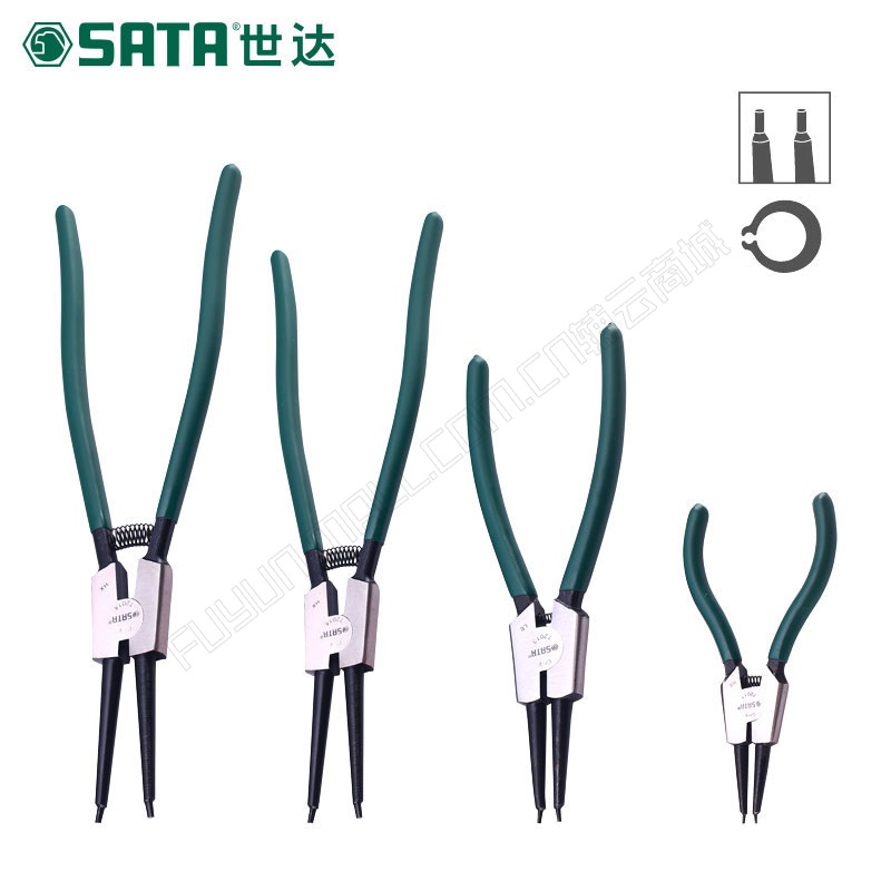 世达/SATA 德式轴用直口卡簧钳