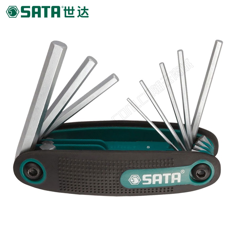 世达/SATA 8件折叠式内六角扳手组套 9121