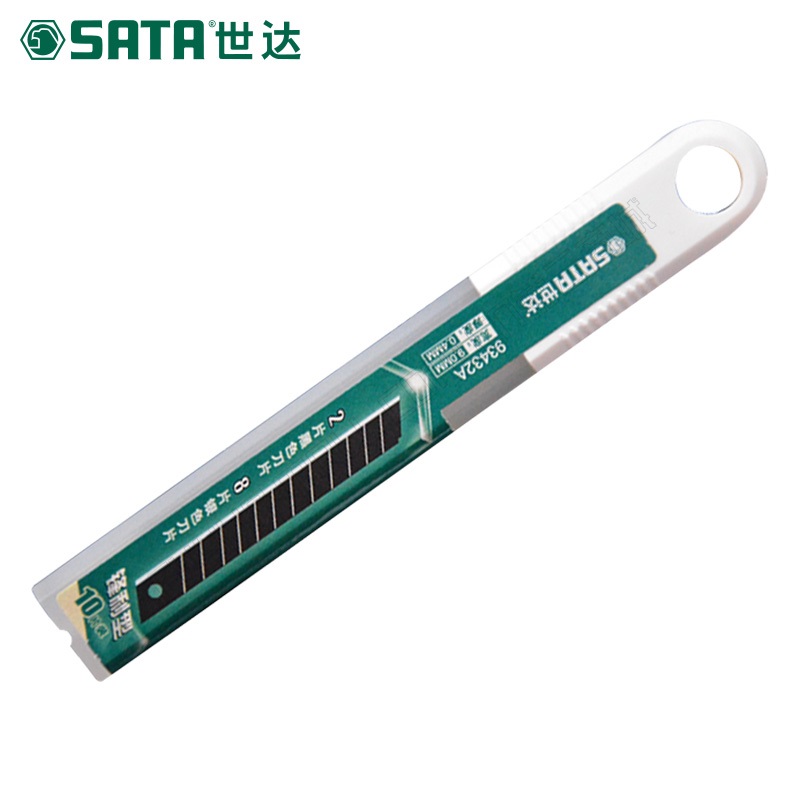 世达/SATA 10件套 9x80MM 美工刀刀片 93432A（13节）