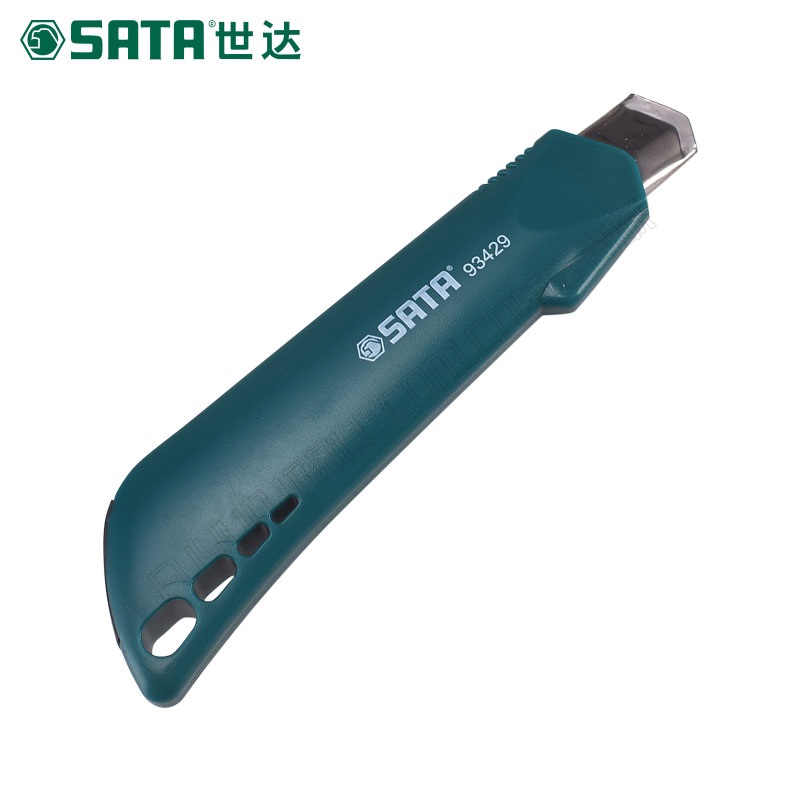 世达/SATA 10MM塑柄旋钮美工刀